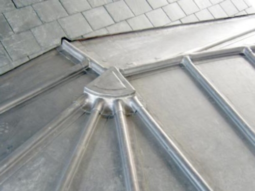 Lead roofing detail